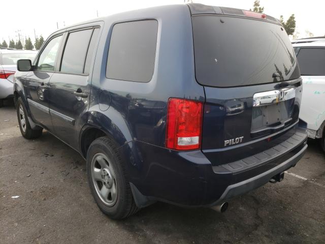 2010 HONDA PILOT LX 5FNYF3H21AB017692