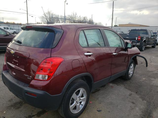 2016 CHEVROLET TRAX LS 3GNCJNSB4GL261948