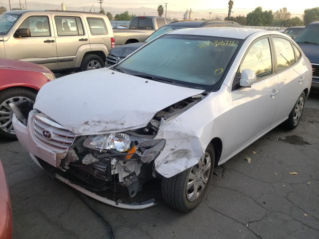 2010 HYUNDAI ELANTRA KMHDU4AD3AU122596