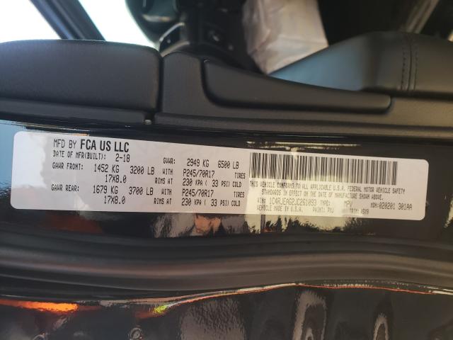 2018 JEEP GRAND CHER 1C4RJEAG2JC261093