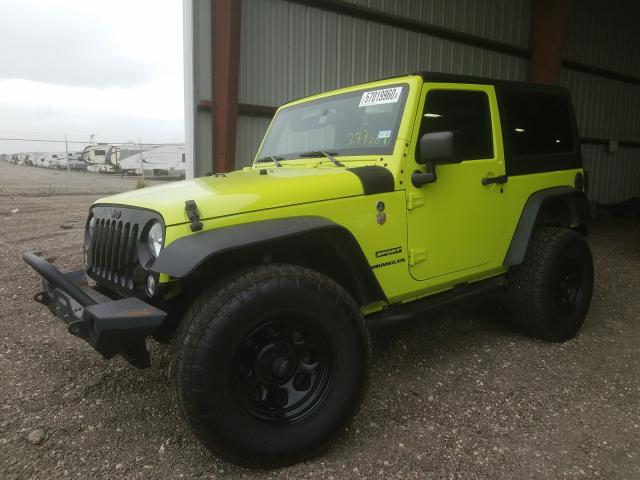 2016 JEEP WRANGLER S 1C4AJWAG0GL277661