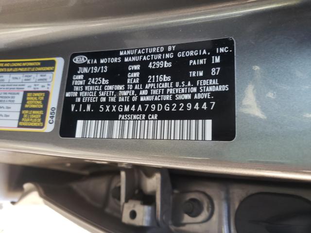 2013 KIA OPTIMA LX 5XXGM4A79DG229447