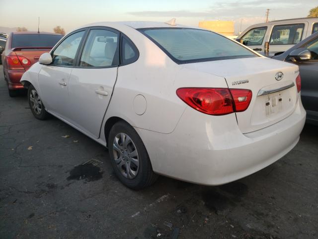 2010 HYUNDAI ELANTRA KMHDU4AD3AU122596