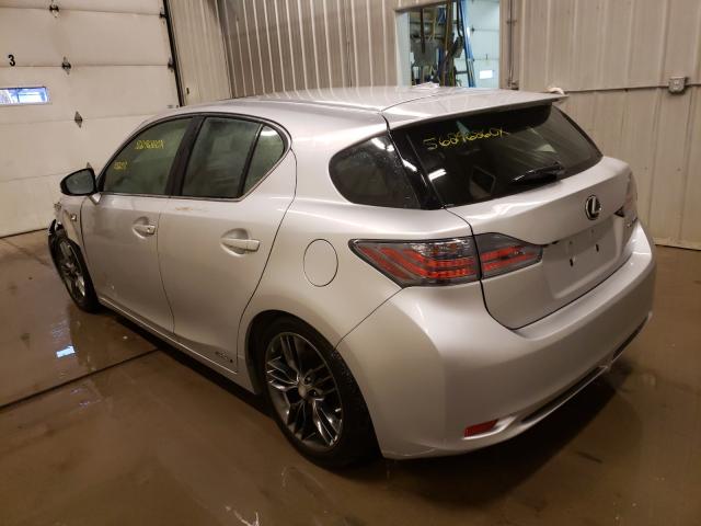 2012 LEXUS CT 200 JTHKD5BH2C2057546