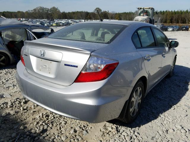 2012 HONDA CIVIC HYBR JHMFB4F22CS008788