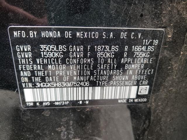 2019 HONDA FIT EX 3HGGK5H83KM752406