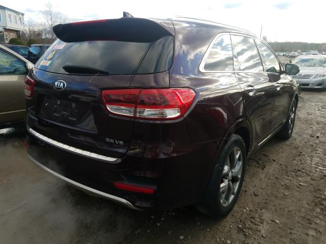 2016 KIA SORENTO SX 5XYPKDA55GG079485