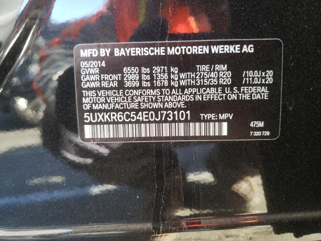 2014 BMW X5 SDRIVE3 5UXKR6C54E0J73101