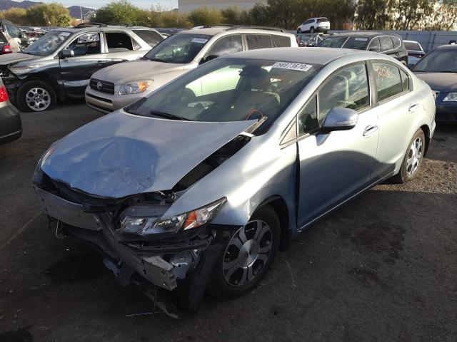 2013 HONDA CIVIC HYBR 19XFB4F21DE000297