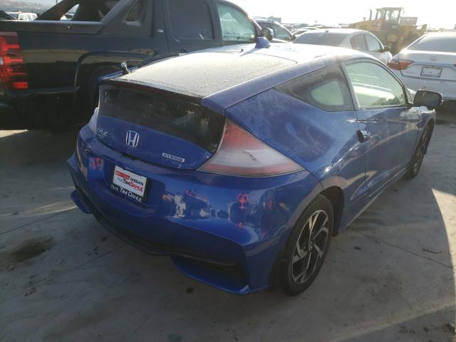 2016 HONDA CR-Z EX JHMZF1C68GS001650
