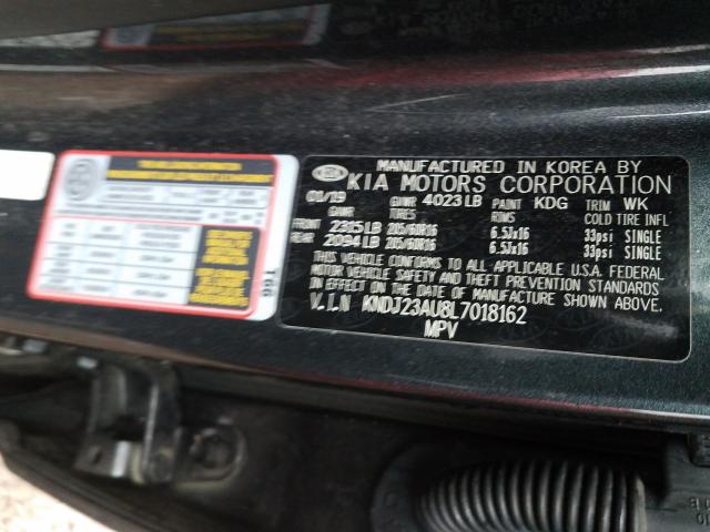 2020 KIA SOUL LX KNDJ23AU8L7018162