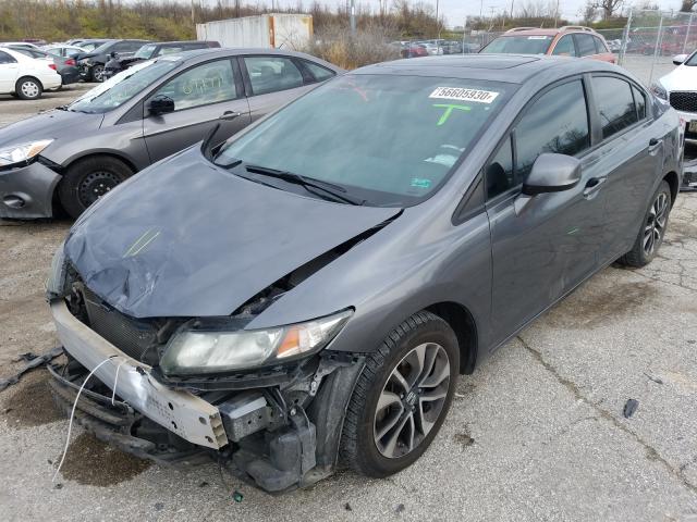 2013 HONDA CIVIC EXL 19XFB2F92DE012170