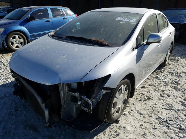 2012 HONDA CIVIC HYBR JHMFB4F22CS008788