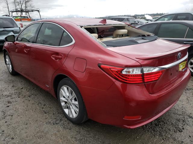 2015 LEXUS ES 300H JTHBW1GG6F2090671