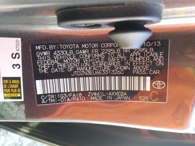 2014 TOYOTA PRIUS V JTDZN3EU6E3313260