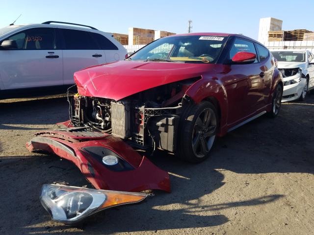 2015 HYUNDAI VELOSTER T KMHTC6AE9FU225953