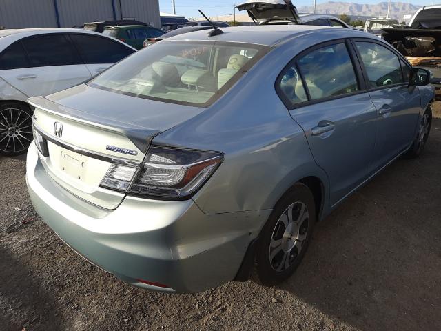2013 HONDA CIVIC HYBR 19XFB4F21DE000297