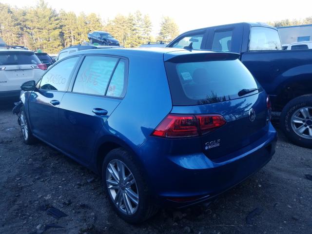 2015 VOLKSWAGEN GOLF TDI 3VWRA7AU1FM082354