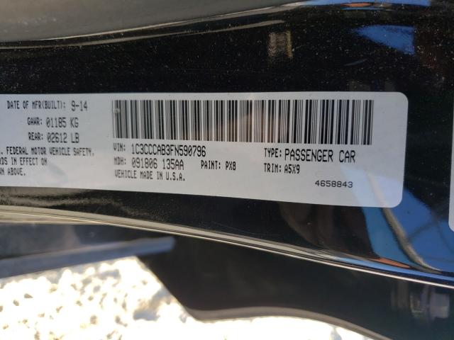 2015 CHRYSLER 200 LIMITE 1C3CCCAB3FN590796