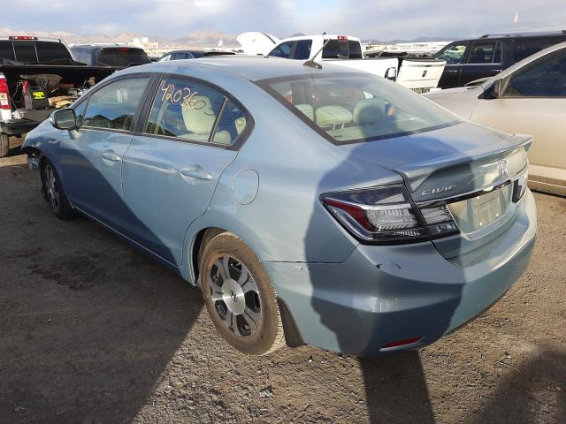 2013 HONDA CIVIC HYBR 19XFB4F21DE000297