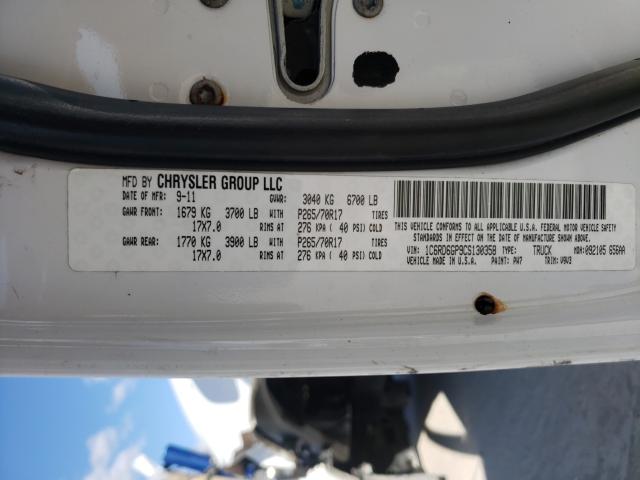 2012 DODGE RAM 1500 S 1C6RD6GP9CS130358