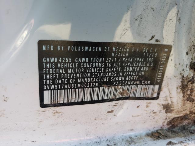2020 VOLKSWAGEN GTI S 3VW5T7AU8LM002326