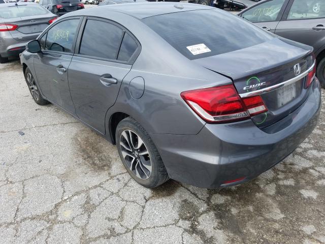 2013 HONDA CIVIC EXL 19XFB2F92DE012170