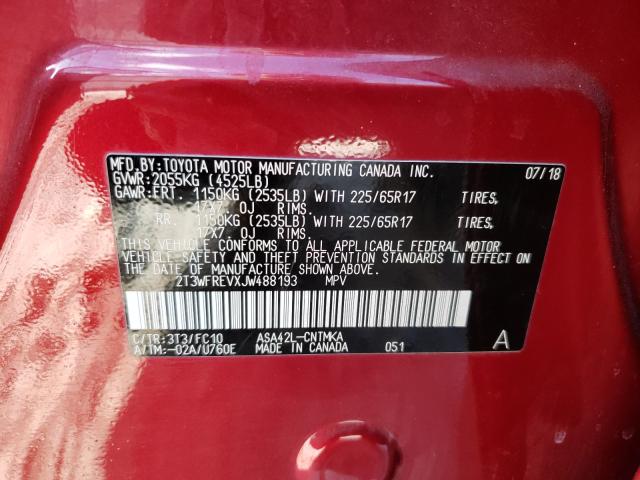 2018 TOYOTA RAV4 ADVEN 2T3WFREVXJW488193