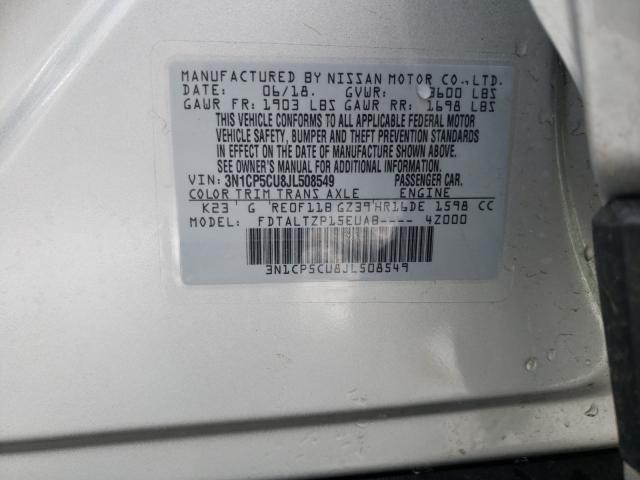2018 NISSAN KICKS S 3N1CP5CU8JL508549