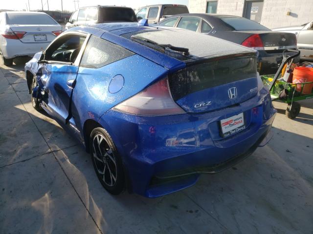 2016 HONDA CR-Z EX JHMZF1C68GS001650