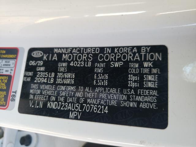 2020 KIA SOUL LX KNDJ23AU5L7076214
