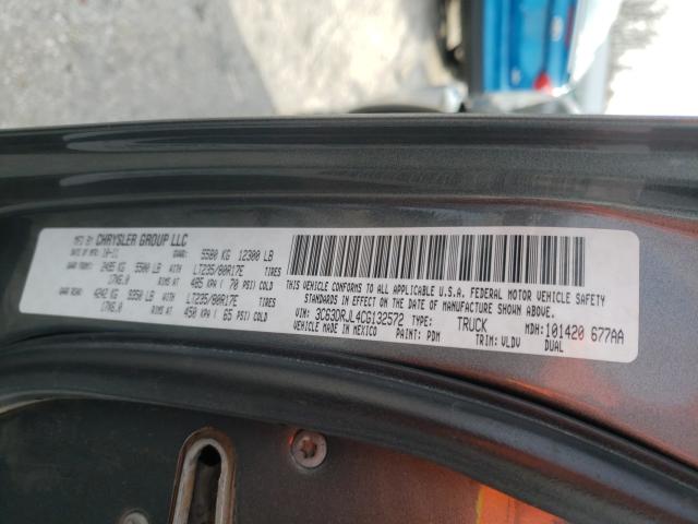 2012 DODGE RAM 3500 L 3C63DRJL4CG132572