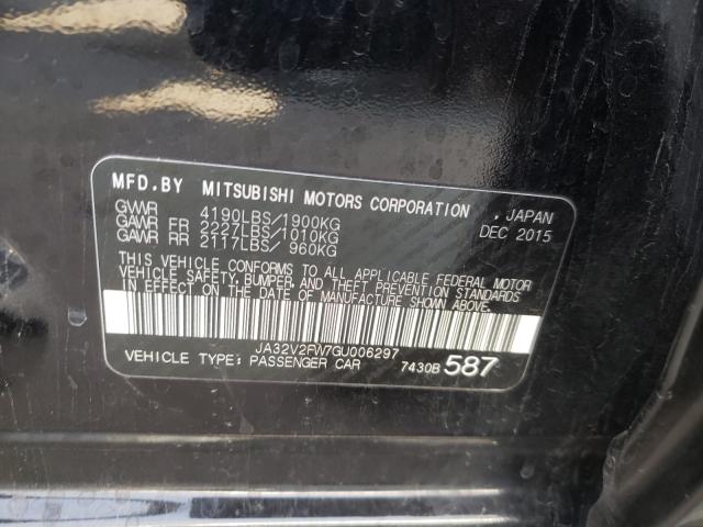 2016 MITSUBISHI LANCER ES JA32V2FW7GU006297