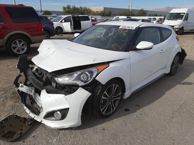 2016 HYUNDAI VELOSTER T KMHTC6AE6GU291314