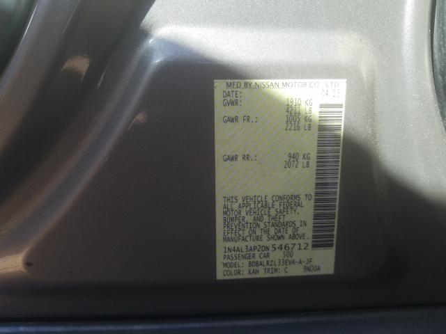 2013 NISSAN ALTIMA 1N4AL3AP2DN546712