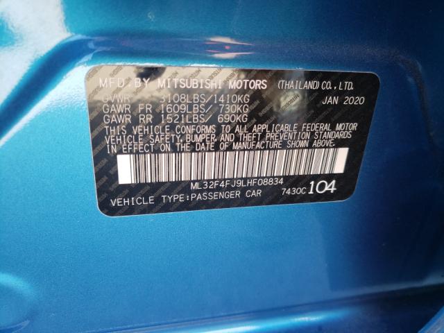 2020 MITSUBISHI MIRAGE G4 ML32F4FJ9LHF08834