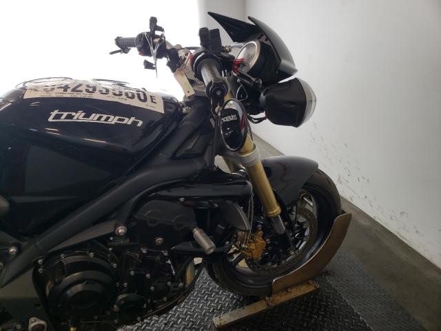 2012 TRIUMPH MOTORCYCLE STREET TRI SMTD01NE1CT529005