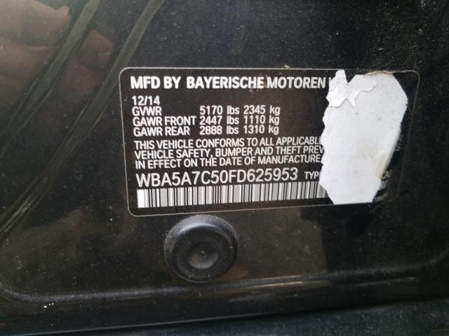 2015 BMW 528 XI WBA5A7C50FD625953