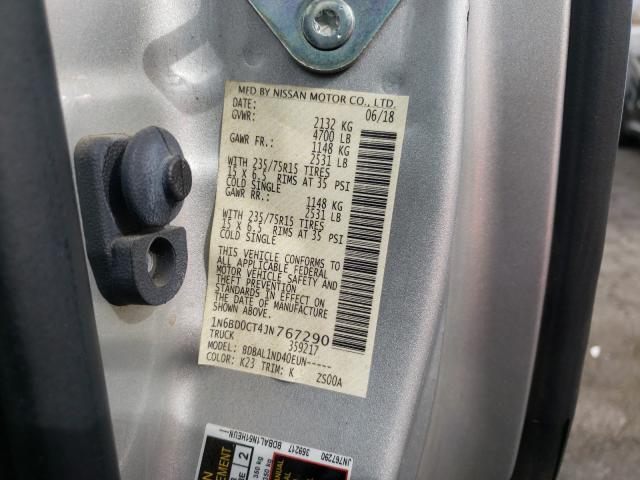 2018 NISSAN FRONTIER S - 1N6BD0CT4JN767290