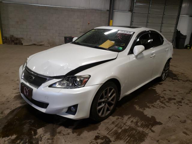 2012 LEXUS IS 250 JTHCF5C22C5058008