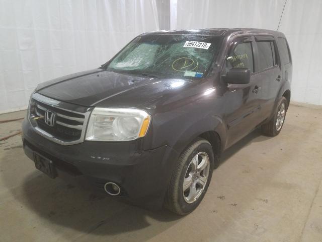 2013 HONDA PILOT EXL 5FNYF4H54DB028786