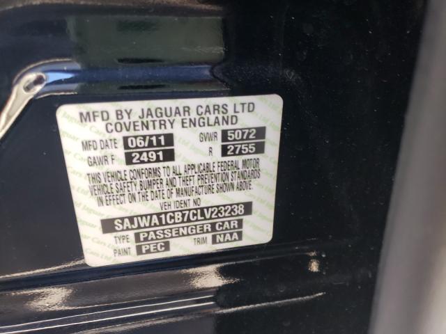2012 JAGUAR XJ SAJWA1CB7CLV23238