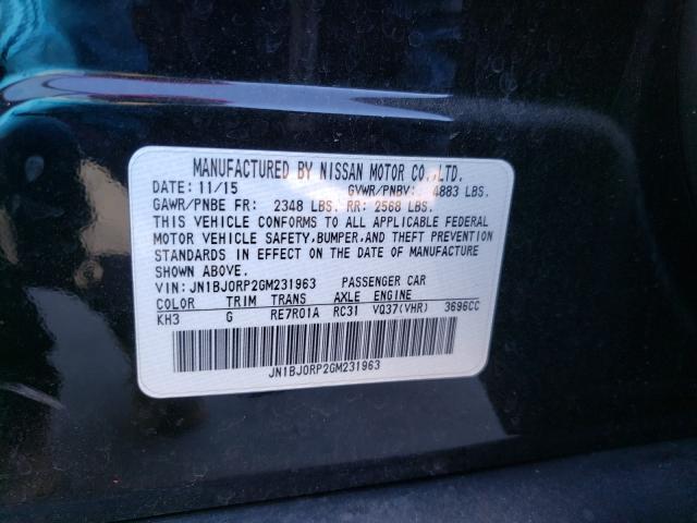 2016 INFINITI QX50 JN1BJ0RP2GM231963