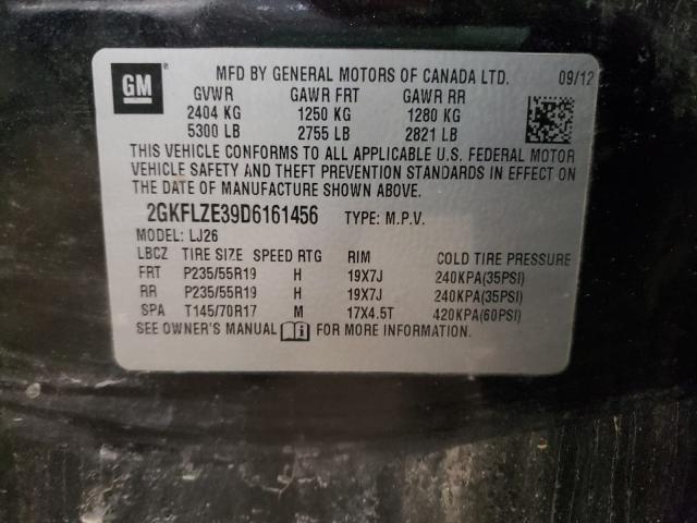 2013 GMC TERRAIN DE 2GKFLZE39D6161456