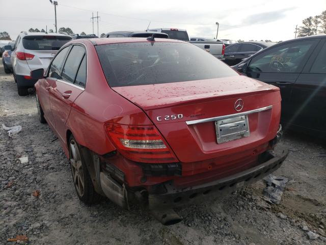 2014 MERCEDES-BENZ C 250 WDDGF4HB8EA954156