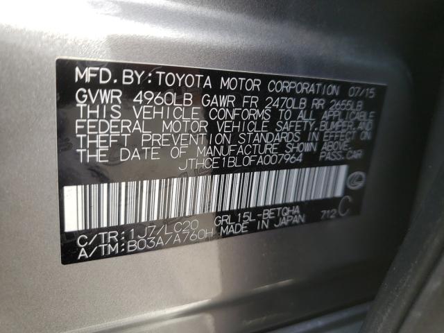 2015 LEXUS GS 350 JTHCE1BL0FA007964