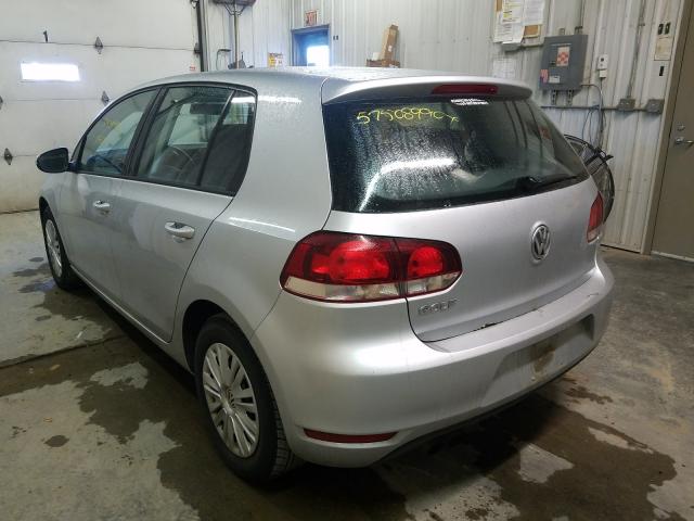 2012 VOLKSWAGEN GOLF WVWDA7AJ4CW008568
