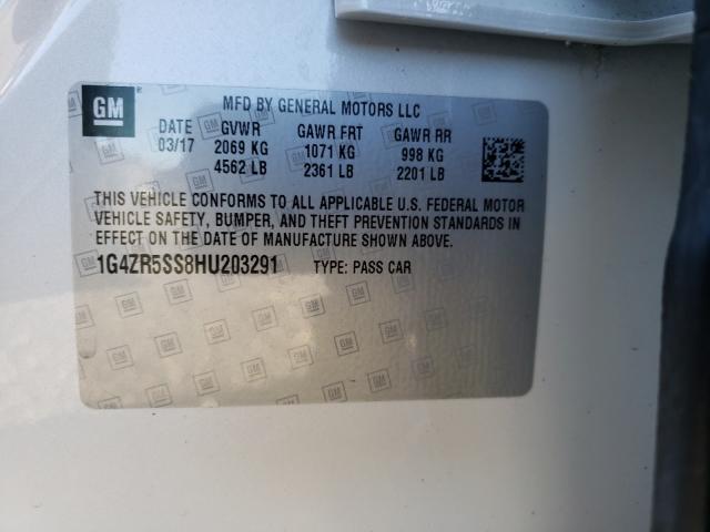 2017 BUICK LACROSSE P 1G4ZR5SS8HU203291