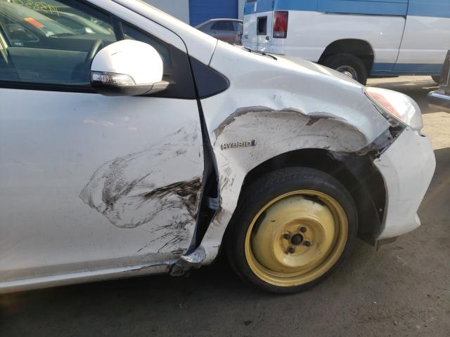 2013 TOYOTA PRIUS C JTDKDTB32D1553237