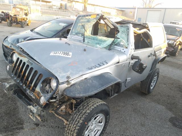 2014 JEEP WRANGLER S 1C4AJWAG8EL318129